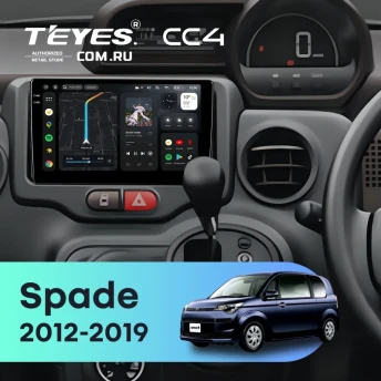 Штатная магнитола Teyes CC4 8/128 Toyota Spade (2012-2019)