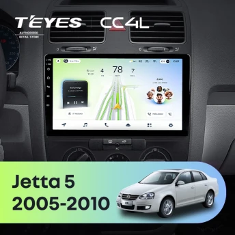Штатная магнитола Teyes CC4L 6/64 Volkswagen Jetta 5 (2005-2010)