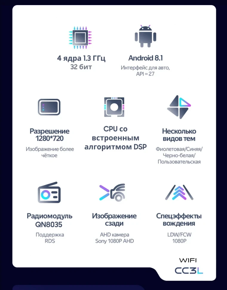 Штатная магнитола Teyes CC3L WiFi 2/32 Kia Ceed (2009-2012)