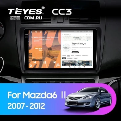 Штатная магнитола Teyes CC3 6/128 Mazda 6 GG (2002-2007)