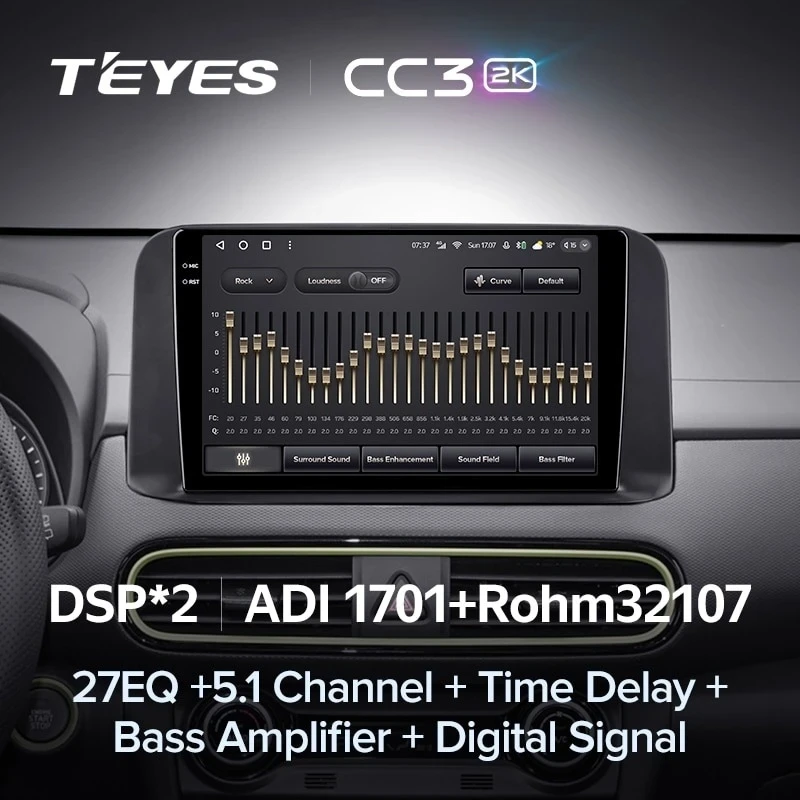 Штатная магнитола Teyes CC3 2K 4/32 Hyundai Encino (2018-2019)