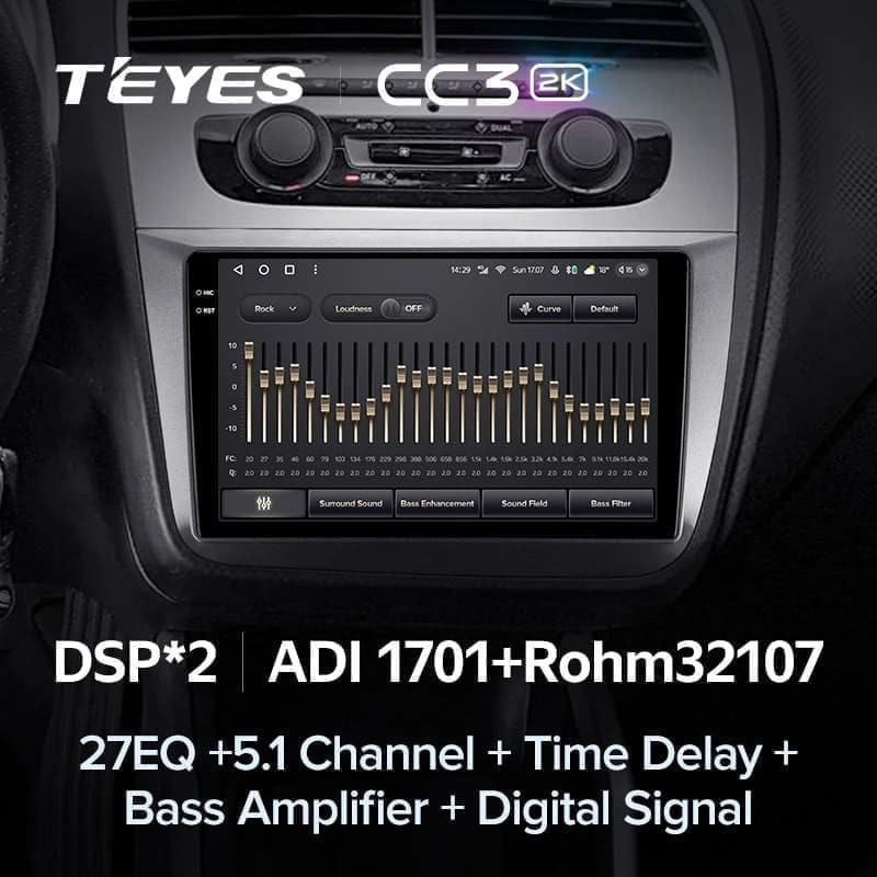 Штатная магнитола Teyes CC3 2K 4/32 Volkswagen Amarok (2010-2024)