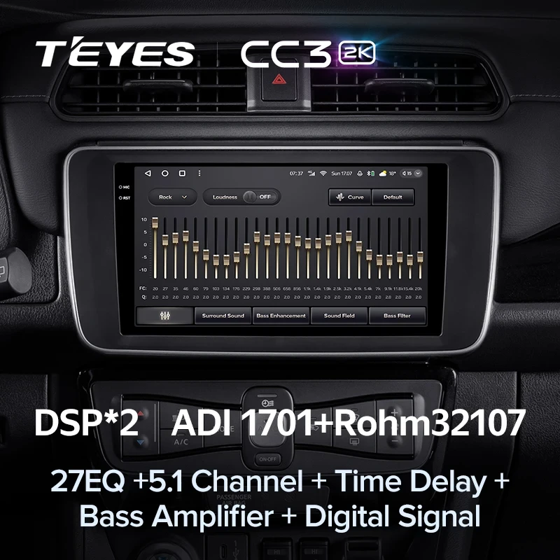 Штатная магнитола Teyes CC3 2K 4/32 Nissan Leaf ZE1 (2017-2024)