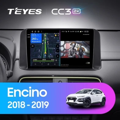 Штатная магнитола Teyes CC3 2K 4/64 Hyundai Encino (2018-2019)