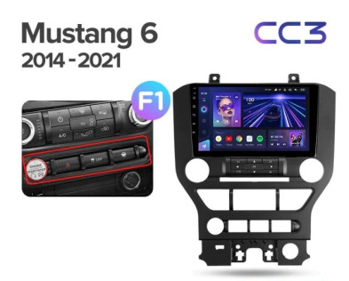 Штатная магнитола Teyes CC3 4/32 Ford Mustang VI S550 (2014-2023) F1