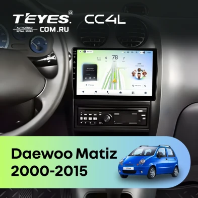 Штатная магнитола Teyes CC4L 6/64 Daewoo Matiz (2000-2015)