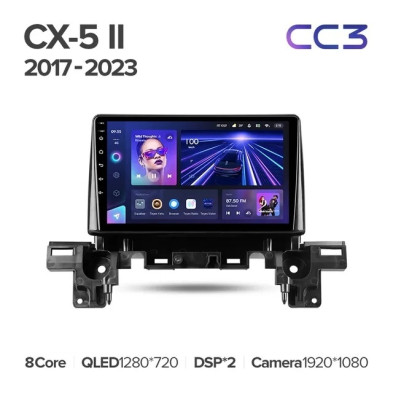 Штатная магнитола Teyes CC3 4/32 Mazda CX-5 2 KF (2017-2023) F2
