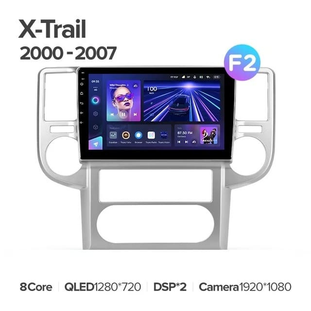 Штатная магнитола Teyes CC3 4/32 Nissan X-Trail 1 T30 (2000-2007) F2