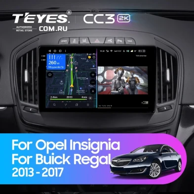Штатная магнитола Teyes CC3 2K 6/128 Buick Regal (2013-2017) Тип-B