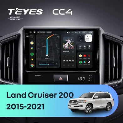 Штатная магнитола Teyes CC4 6/64 Toyota Land Cruiser 200 (2015-2021)