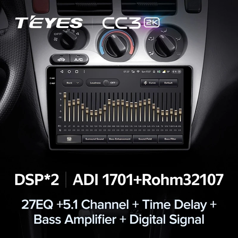 Штатная магнитола Teyes CC3 2K 4/32 Honda HR-V 1 (1998-2006)