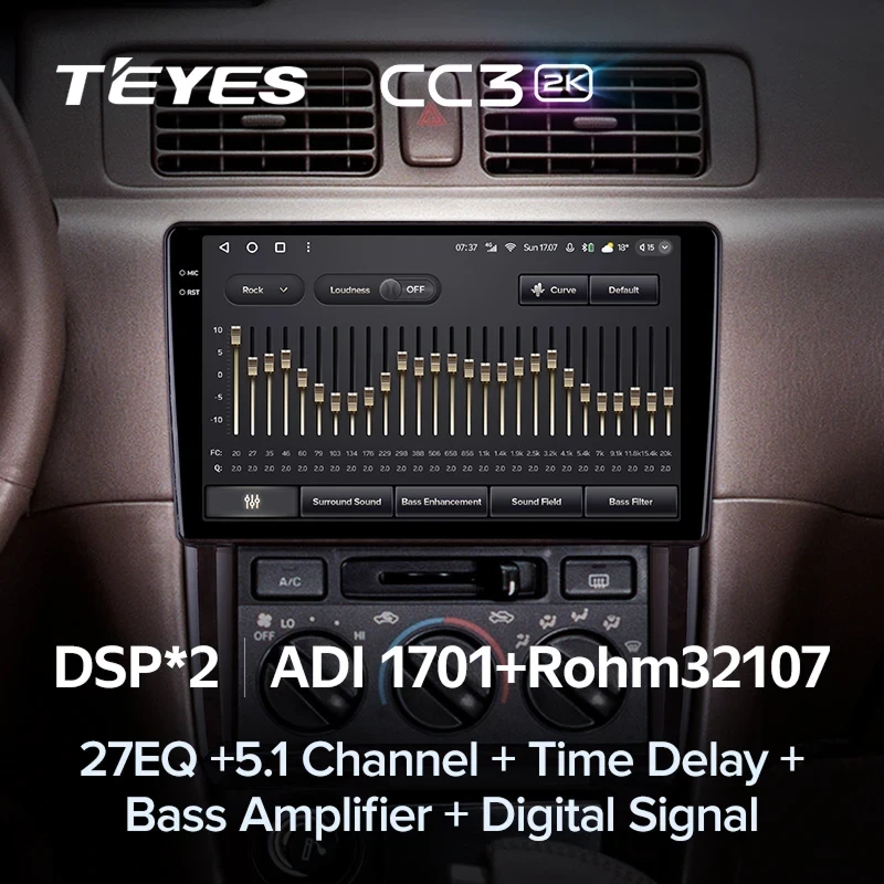 Штатная магнитола Teyes CC3 2K 4/64 Toyota Camry 5 XV 20 (1996-2002)
