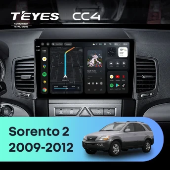 Штатная магнитола Teyes CC4 8/128 Kia Sorento 2 XM (2009-2012) Тип-B