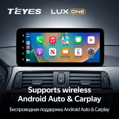 Штатная магнитола Teyes LUX ONE 6/128 BMW 3-Series 6 F30 F31 (NBT) (2011-2020) Universal