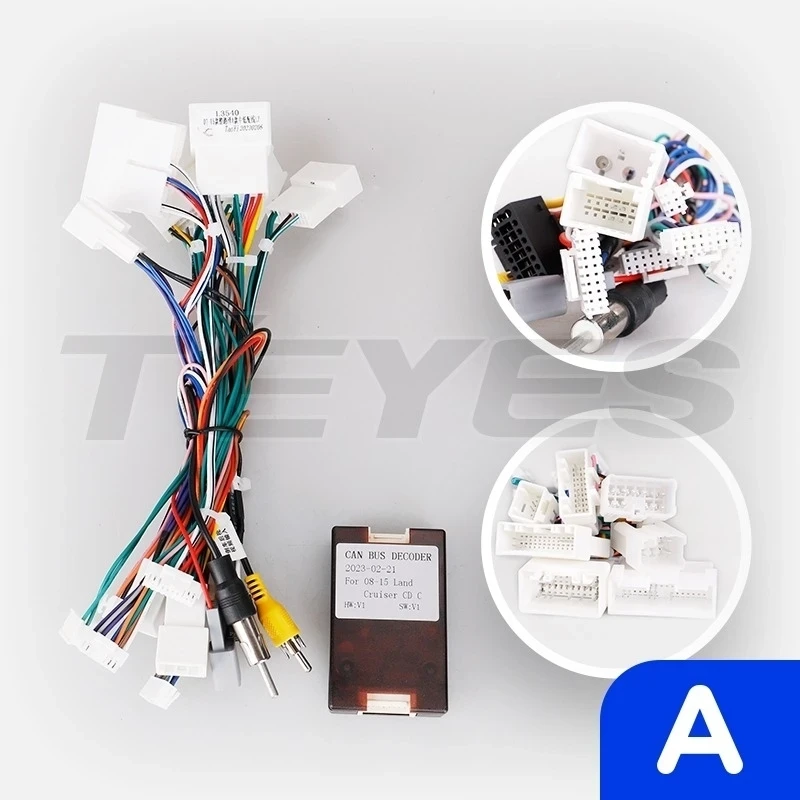 Штатная магнитола Teyes CC3 2K 6/128 Toyota Land Cruiser 11 200 (2007-2015) F2 Тип-A