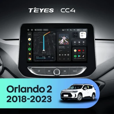 Штатная магнитола Teyes CC4 6/64 Chevrolet Orlando 2 (2018-2023)