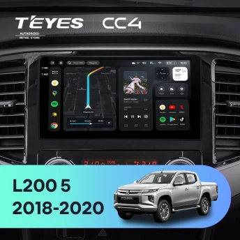 Штатная магнитола Teyes CC4 6/64 Mitsubishi L200 5 (2018-2020) F1
