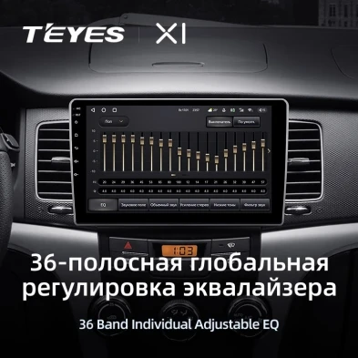 Штатная магнитола Teyes X1 4G 2/32 SsangYong Kyron (2005-2011)
