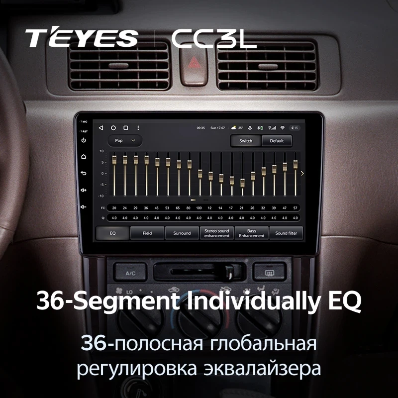 Штатная магнитола Teyes CC3L 4/64 Toyota Camry 5 XV 20 (1996-2002)