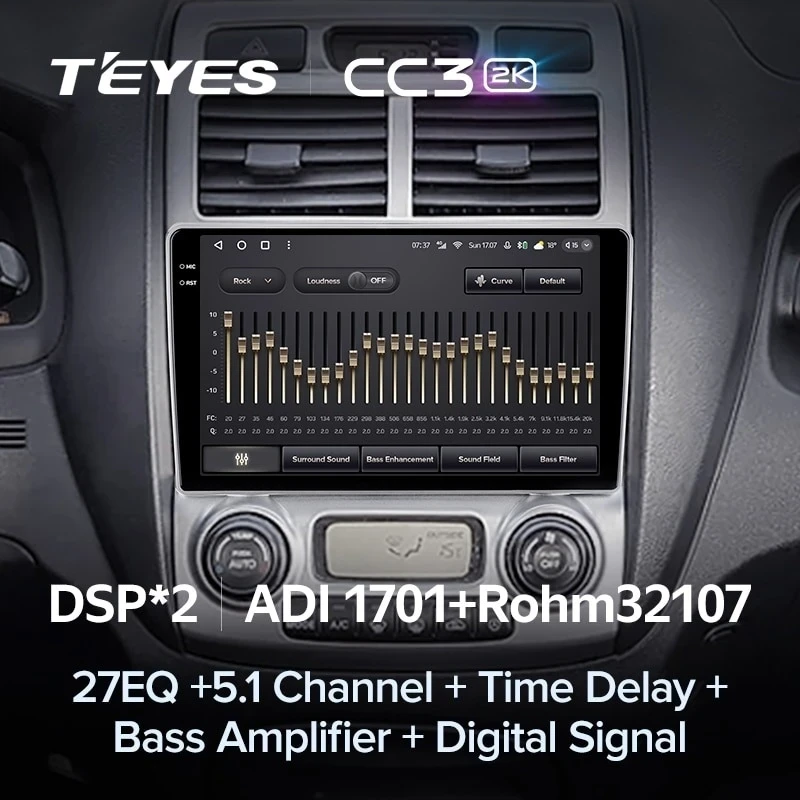 Штатная магнитола Teyes CC3 2K 360 6/128 Kia Sportage 2 (2004-2010) F1